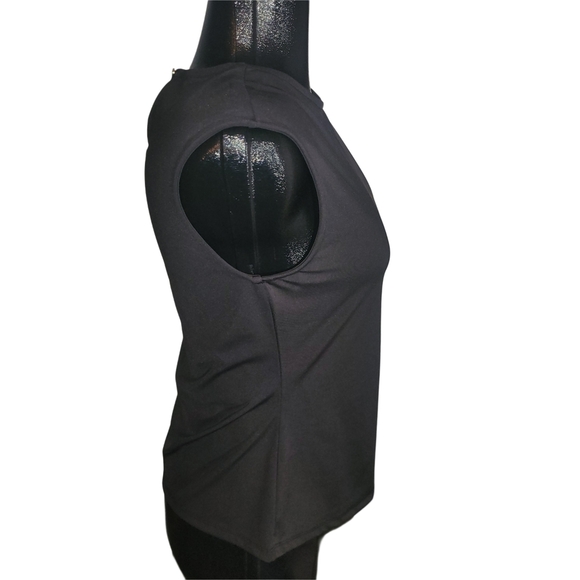 PURE Suzy Shier Back Short Sleeve Top M - Picture 3 of 6